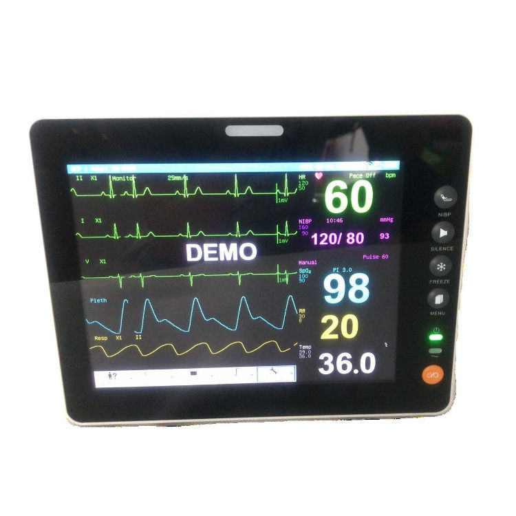 Durable 8 Inch Vital Signs Monitor Best Price Hospital ICU Monitor Multipara Vital Signs Monitor