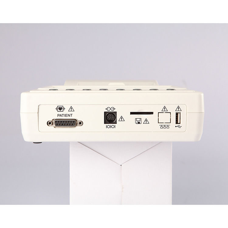 Metal ecg machine Digital 3 Channel 12 leads ecg machine electrocardiograph ecg machine