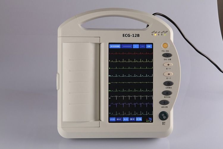 Human ecg machine heart examination cardiology 12 channel ecg machine ekg electrocardiogram machine ECG