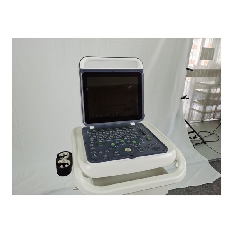 Hospital Outside 2020 New Portable Digital 15 Inch Color Doppler Ultrasound Machine