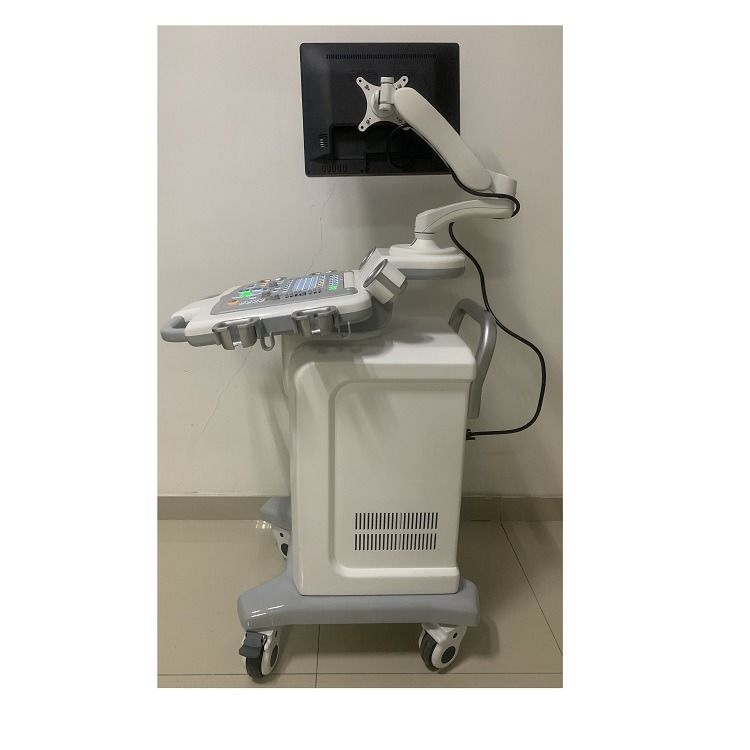 Hospital Outside Trolley 15Inch Ultrasound Machine Ultrasound Digital Color Doppler Ultrasound Machines edical