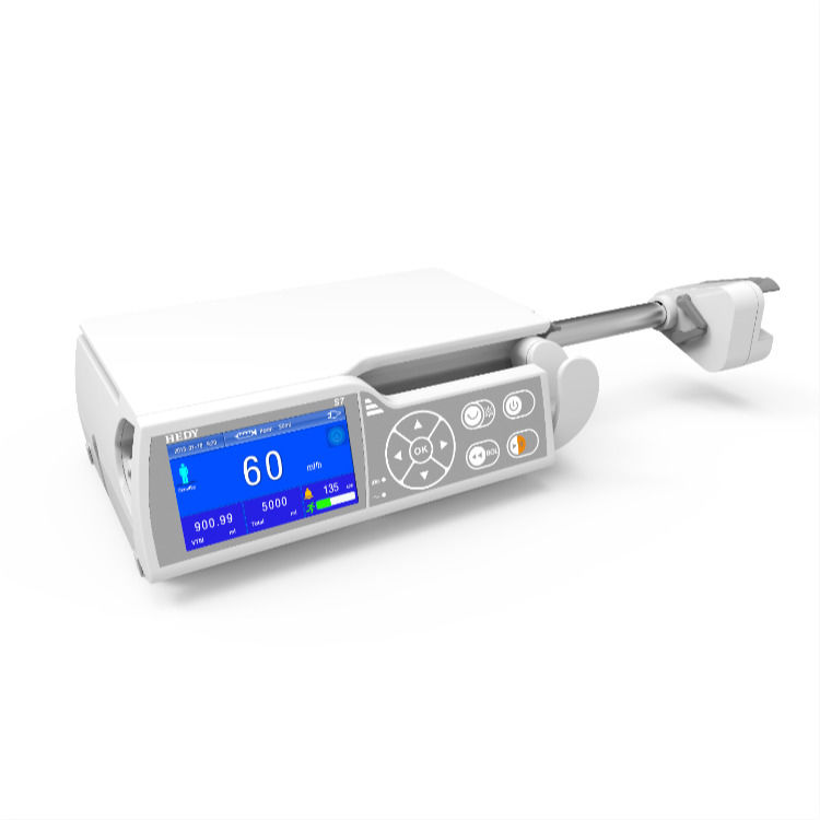 Metal Syringe Pump ICU CCU Injection Syringe Pump For 5/6/10/20/30/50/60ml