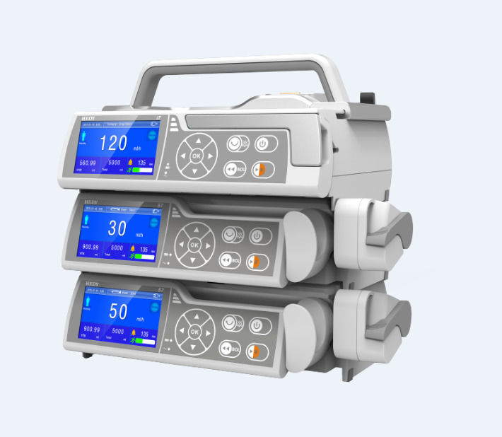 Automatic Electric Metal Infusion Pump ICU Ambulance China Infusion Pump