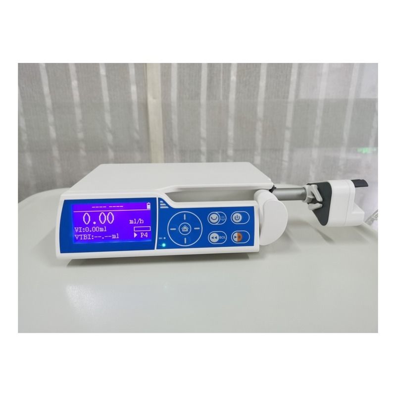 Portable Electric Metal Syringe Pump Surgical Equipment Syringe Pump sn50 Injection System CE Syringe Pump Veterinary