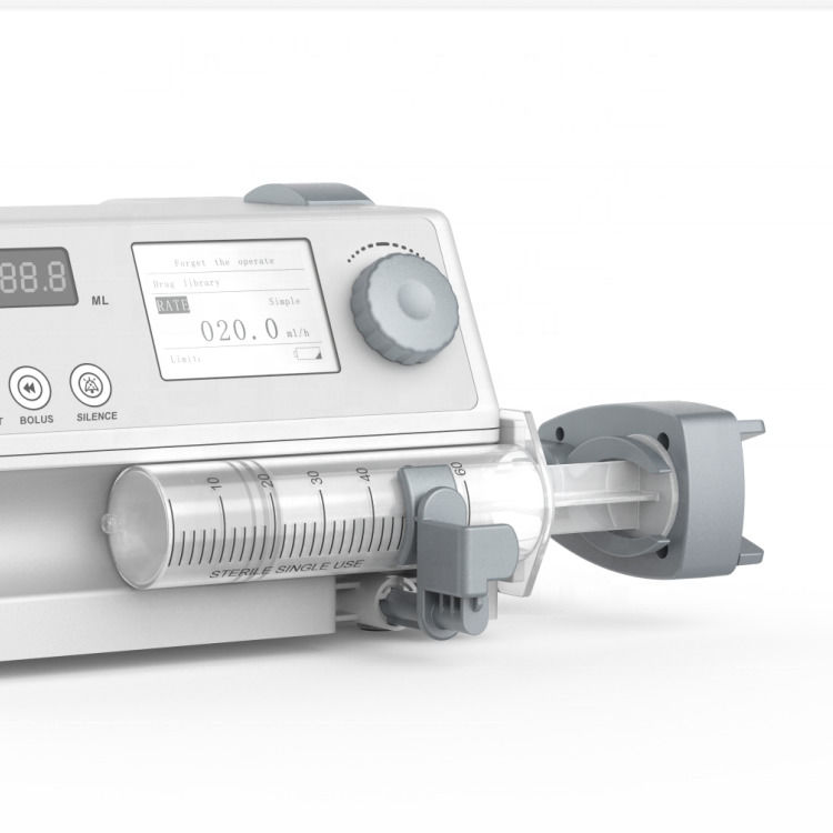 Canton Library Cheapest Medical Drug Syringe Syringe Single Channel Pump Mini Electric Syringe Pump