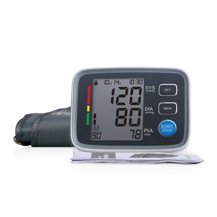 Arm Type Blood Pressure Monitor Standing OEM Rechargeable Arm Digital Ambulatory Blood Pressure Monitor