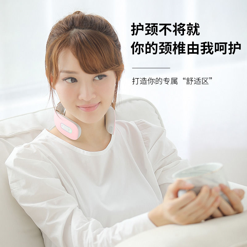 2021 Smart Mini Handheld Portable Electric Cordless Neck Massager Smart Neck Massager