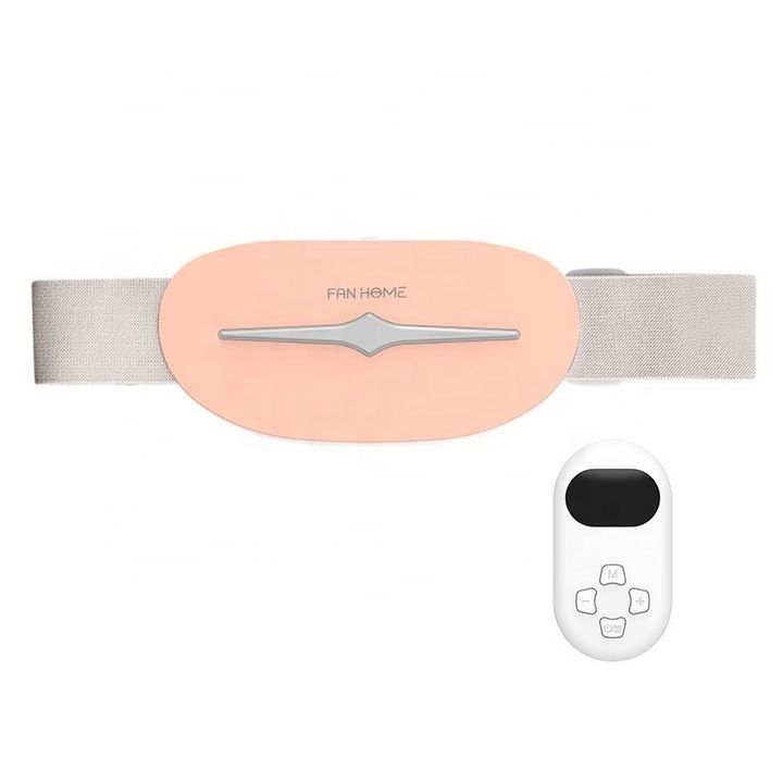 Mini Flexible Electric Back Belt Home Office Stomach Heater Home Office Lumbar Massager Uterus Heater Portable Waist Support Abdomen Massager