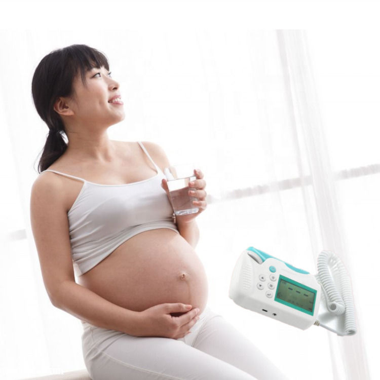 Cardiology Fetal Doppler Ultrasound Portable Handheld Ultrasound Baby Heart Monitor Pocket Prenatal Monitoring Fetal Monitor