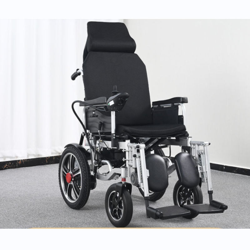 Best Quality 140kg Electric Wheelchair New High Power Power Wheelchair Foldable Aluminum Lightweight Wheelchair