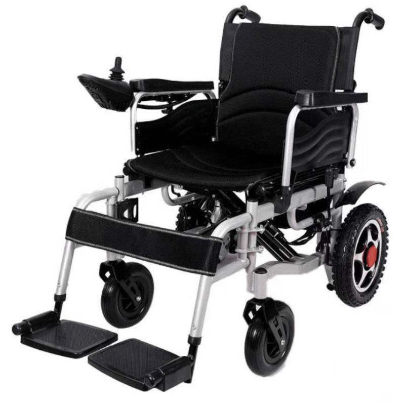 Electric wheelchair 140Kg lightweight capacity lithium battery power foldable portable wheelchair for 140kg older