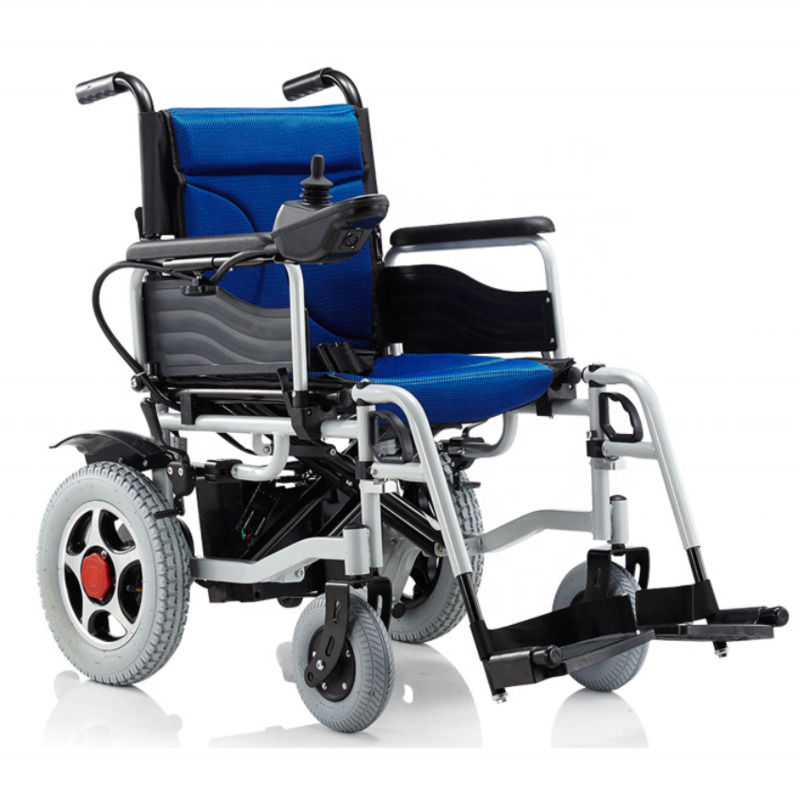 Electric wheelchair 140Kg lightweight capacity lithium battery power foldable portable wheelchair for 140kg older