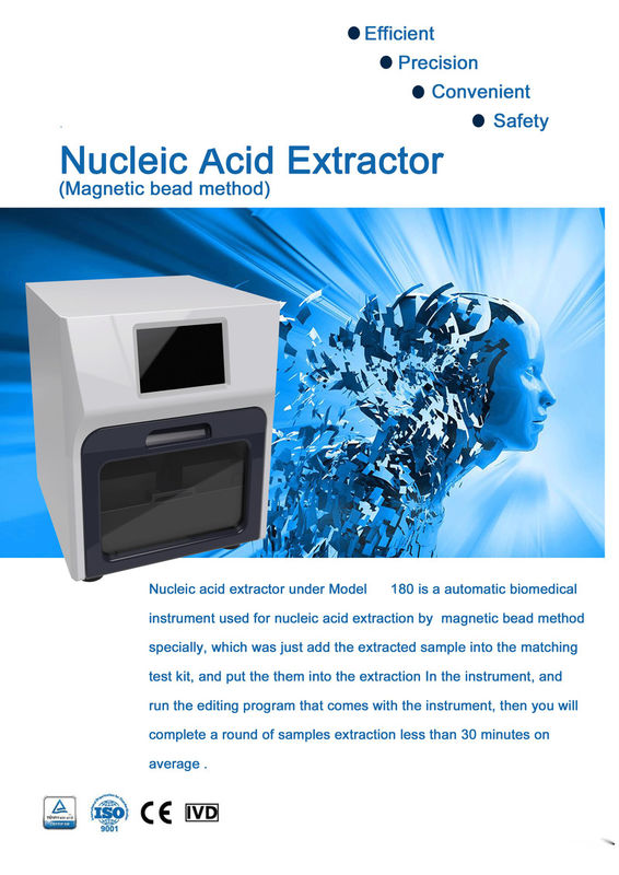 High Quality Automatic Hospital Purification Hospital Clinic Lab Extractor Medical Lab Nucleic Acid Extractor