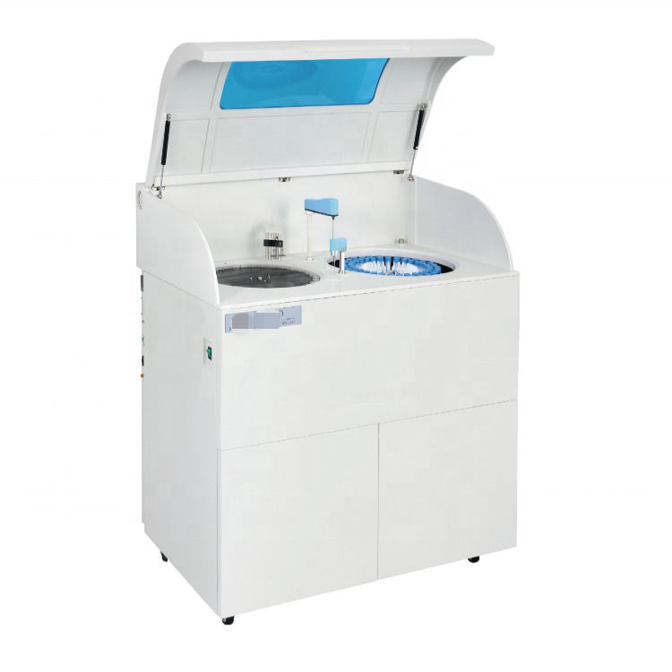 Smallest Size Veterinary Automatic Biochemistry Analyzer Blood Analyzer 300 Speed ​​Hosipital Biochemical Analyzer