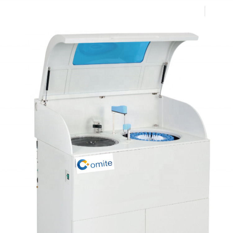 Smallest Size Veterinary Automatic Biochemistry Analyzer Blood Analyzer 300 Speed ​​Hosipital Biochemical Analyzer